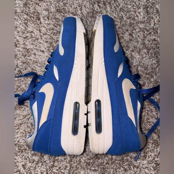 Nike Air Max Blue White Sneakers Women’s Size 8 Athletic Running Shoes - Picture 4 of 5